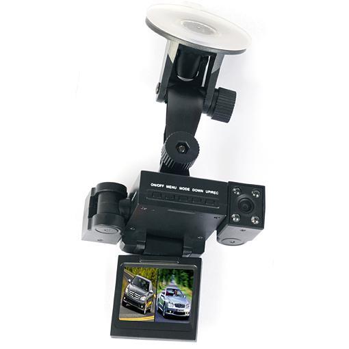 HD CARCAM Infrared Night Vision Dual Lens CAMERA