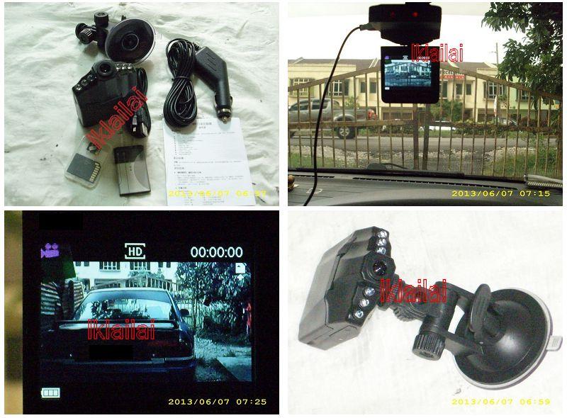 HD DVR CAR DRIVING RECORDER with 2.5" LCD Screen 8Gb SD Card included