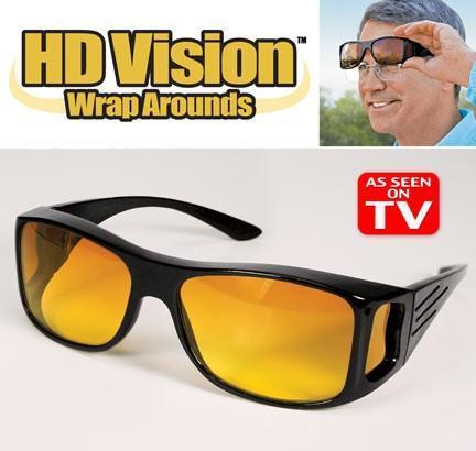 HD Vision Wraparound Sunglasses -Day  &amp; Night driving