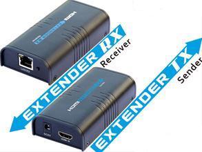 HDMI Extender VIA Cat 5E / Cat 6 Cable ~ 100 Meter ~ LKV-373 / LKV373