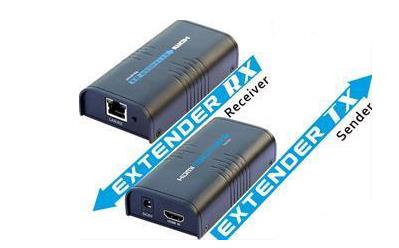 HDMI Extender VIA Cat 5E / Cat 6 Cable ~ 60 Meter ~ LKV-372A / LKV372A