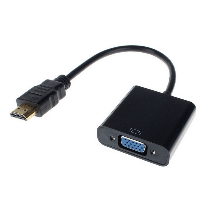 HDMI To VGA Video Converter Adapter 100% High Quality Cable