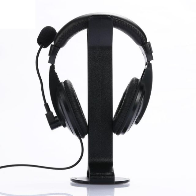 Headphone Stand Headset Hanger Earphone Holder Durable Black Earhooks