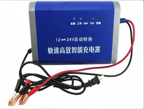 HEAVY DUT12V24V automatically converted truck car battery charger 10A