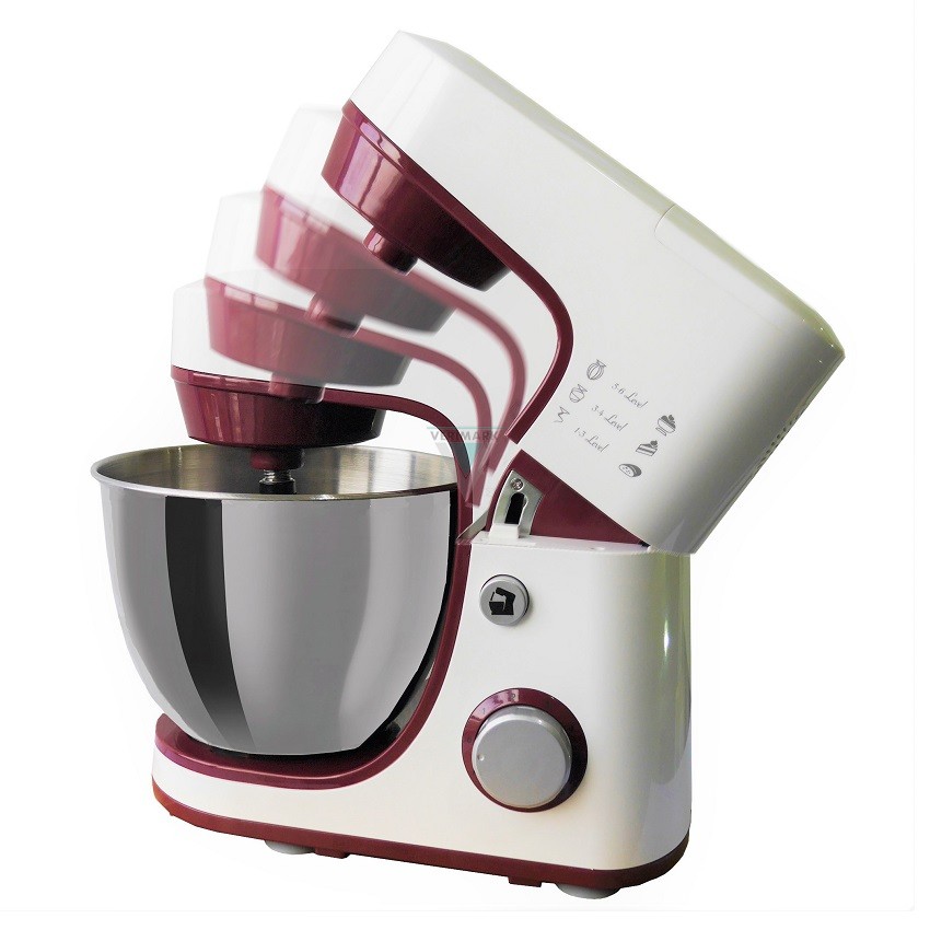 Heavy Duty Stand Mixer W/ 4.2L Stainless Steel Bowl, Dough Hook, Whisk  &amp; 
