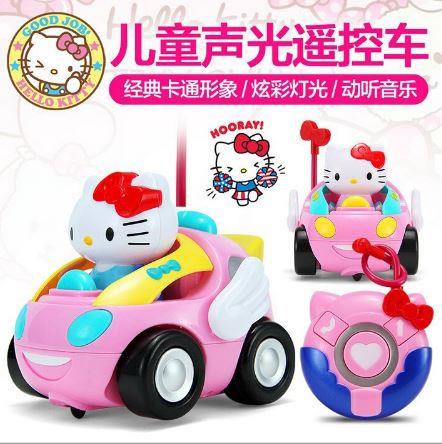 hello kitty remote control car
