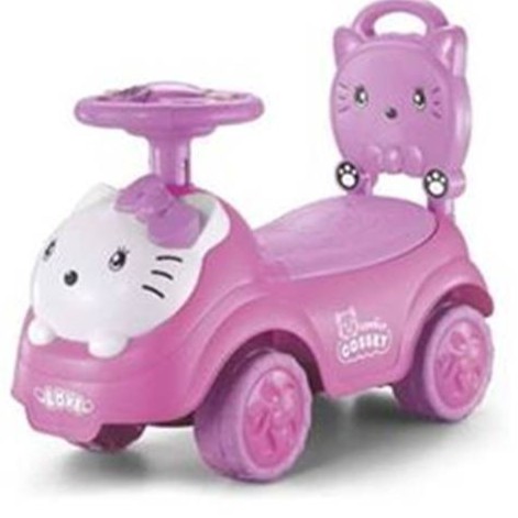 Hello Kitty Ride On Push Car With Music And Interesting