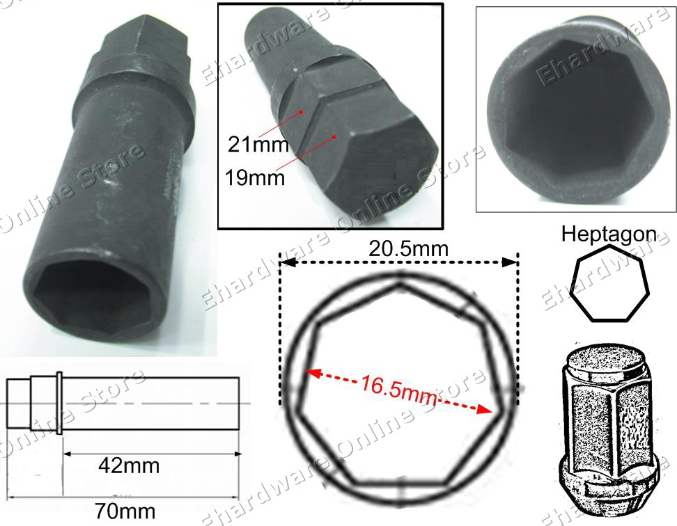 wheel lug nut socket