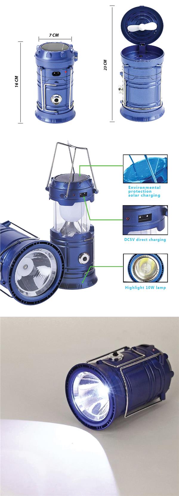 Fan Lantern Camping Solar Led End 9 1 2020 10 15 Am Fan Lantern Camping Solar Led Rechargeable Cool Outdoor Travel