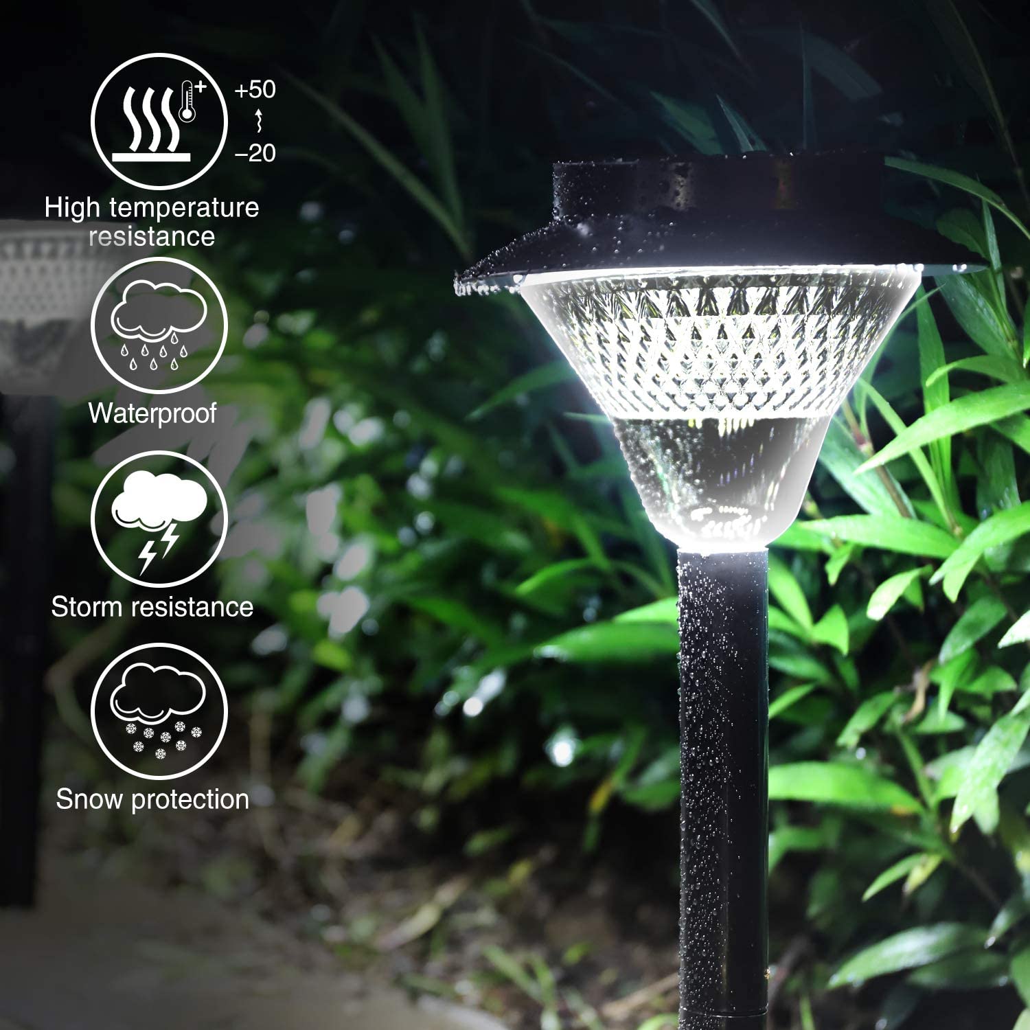 High Brightness Waterproof Solar LED Light Solar Garden Street Lamp