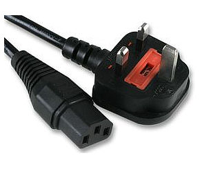 HIGH QUALITY 3-PIN UK TO IEC C13 DESKTOP 5A POWER CABLE WITH FUSE 5M HIGH QUALITY 3-PIN UK TO IEC C13 DESKTOP 5A POWER CABLE WITH FUSE 5M