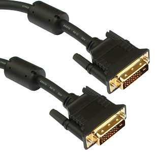 HIGH QUALITY DVI (M) TO DVI (M) 24+1 CABLE 5M HIGH QUALITY DVI (M) TO DVI (M) 24+1 CABLE 5M