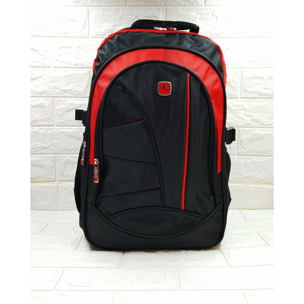 High Quality Laptop Notebook Backpack Travel School Bag Black Beg Sekolah Bags