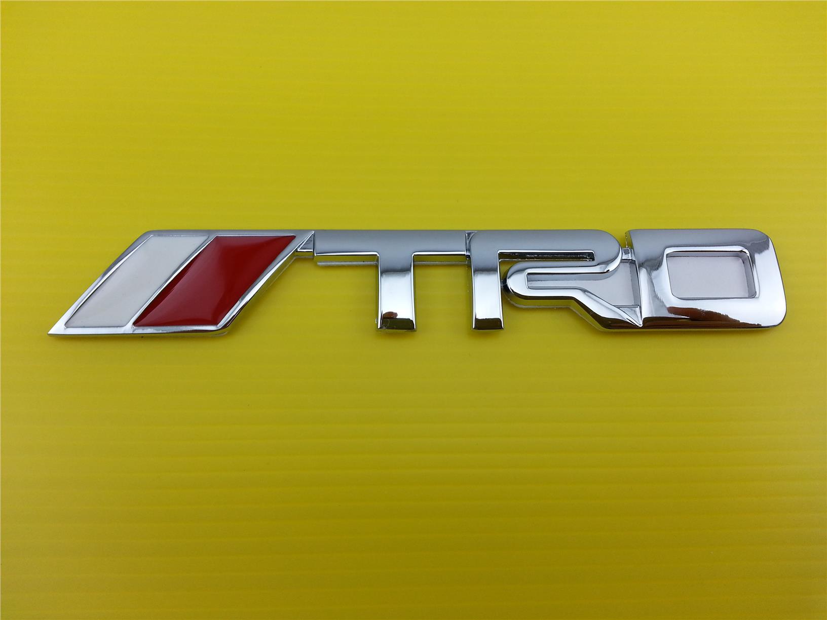 High Quality TRD Sport Rear Trunk Emblem Badge.DIY