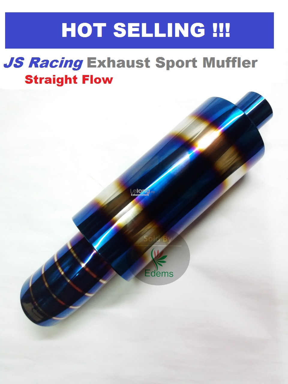 HKS JASMA JS Racing Muffler Exhaust Stainless Steel Exhaust Muffler