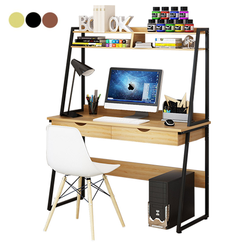 Home Writing Desk Laptop Table With End 2 22 2021 12 00 Am Home Writing Desk Laptop Table With Drawers Bookshelf A 5