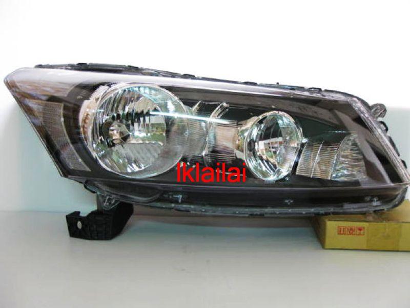 Honda Accord `08 Crystal Head Lamp Black Per Side ONLY