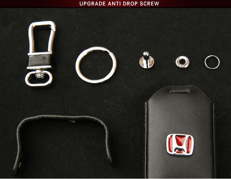 Honda City Accord Type-R 2014-17 Keyless Remote Leather Key Cover Case