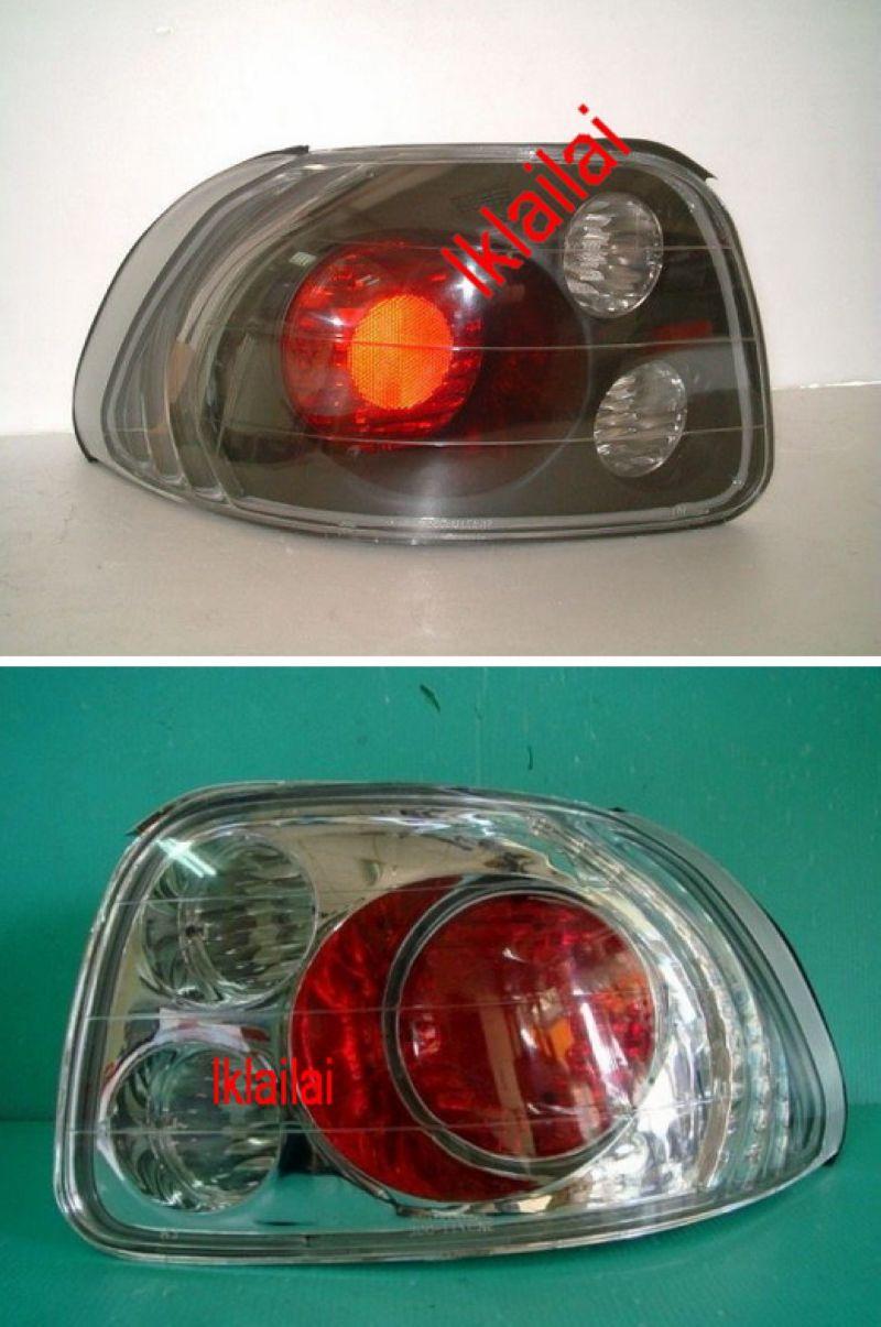 HONDA Civic CRX EG2 DELSOL '93-97 Crystal Tail Lamp [Chrome Housing]