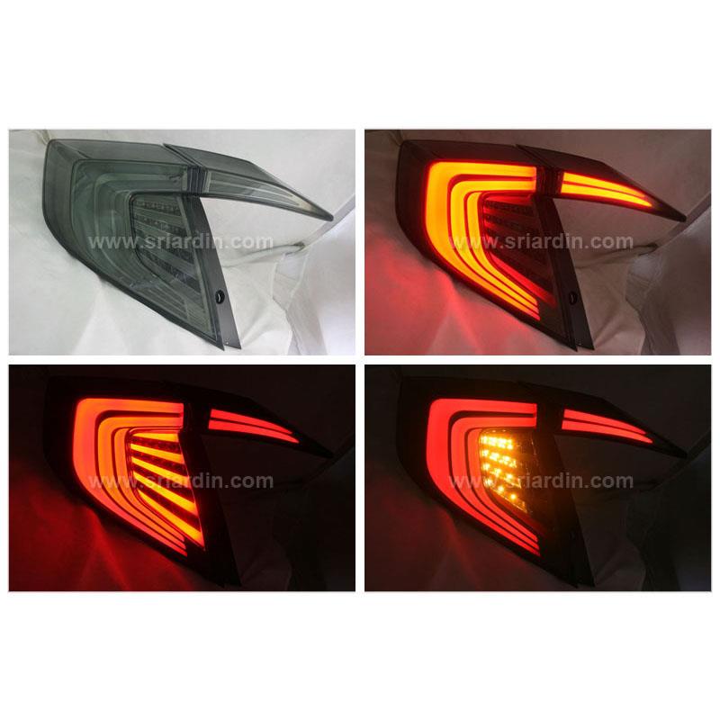 Honda Civic FC 16- Smoke Light Bar LED Tail Lamp