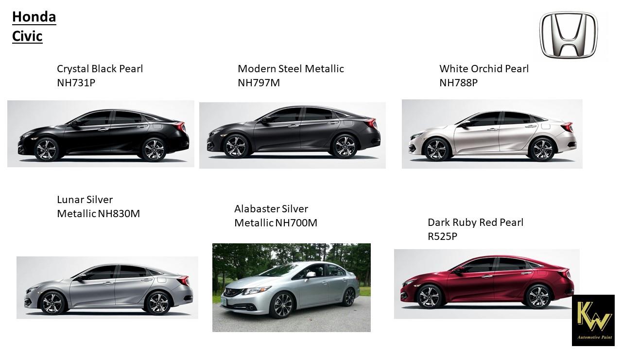 Honda Color Spray Paint