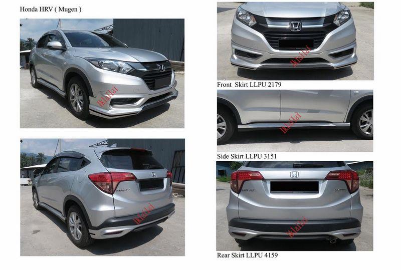 Honda HRV '14-15 Mugen/Modulo Full Set Body Kit [Skirting+Spoiler]