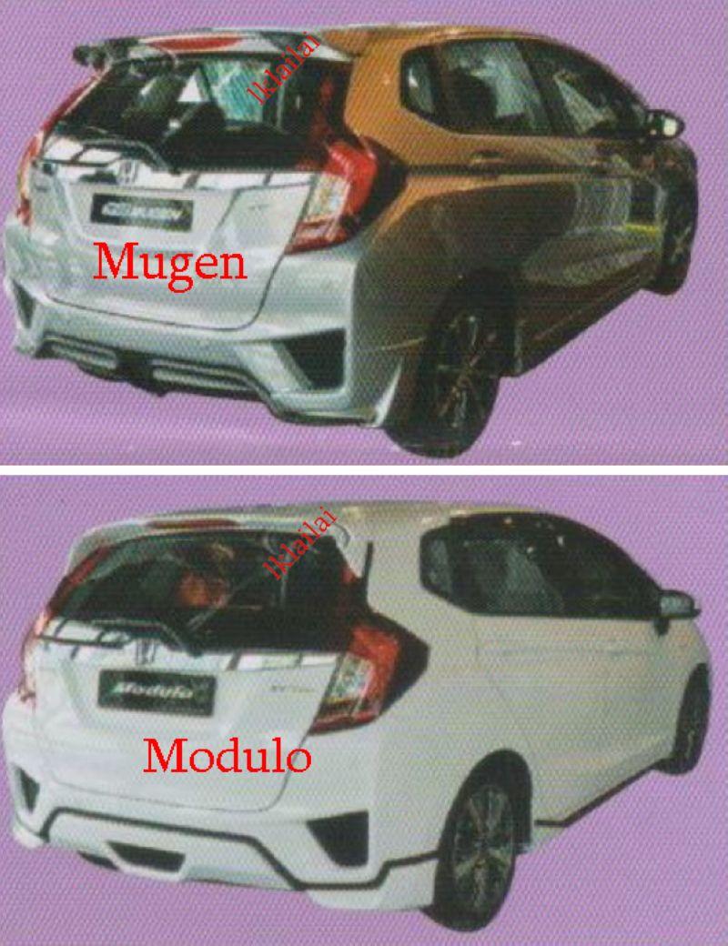 Honda Jazz '14 Mugen / Modulo [LED] Style ABS Spoiler