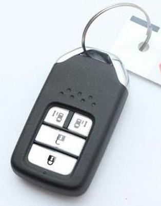 Honda Odyssey 2014-2017 Keyless Remote Smart Entry Leather Key Cover