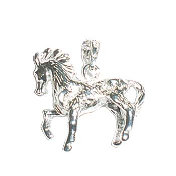 Horse Silver Pendant - PK1276