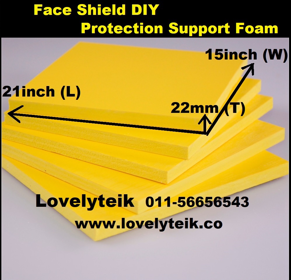 Hospital Face Shield DIY Foam Medium Density Protection Support Sponge