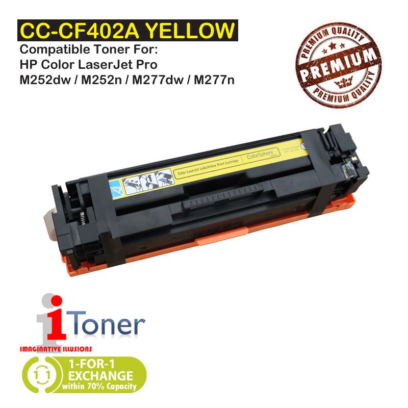 HP 201A CF402A Yellow (Single Unit)