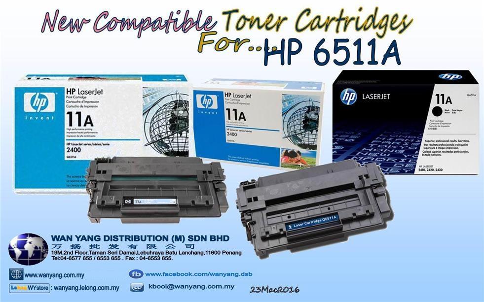 HP 6511A Compatible MONO Toner cartridges