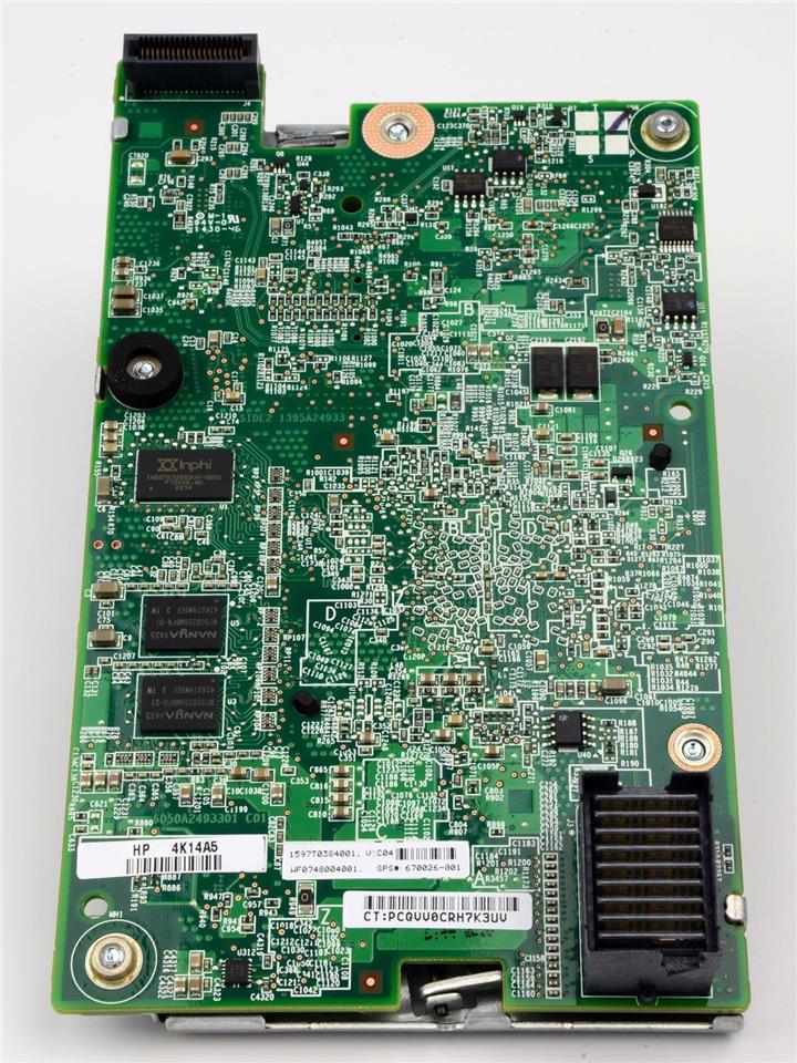 HP 670026-001 BL460c Gen8 Smart Array P220i Controller 690164-B21