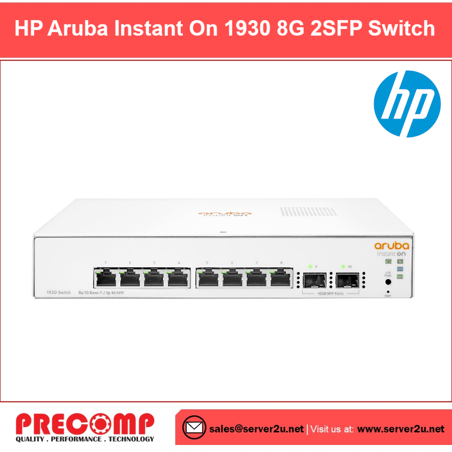 HP Aruba Instant On 1930 8G 2SFP Switch (JL680A)