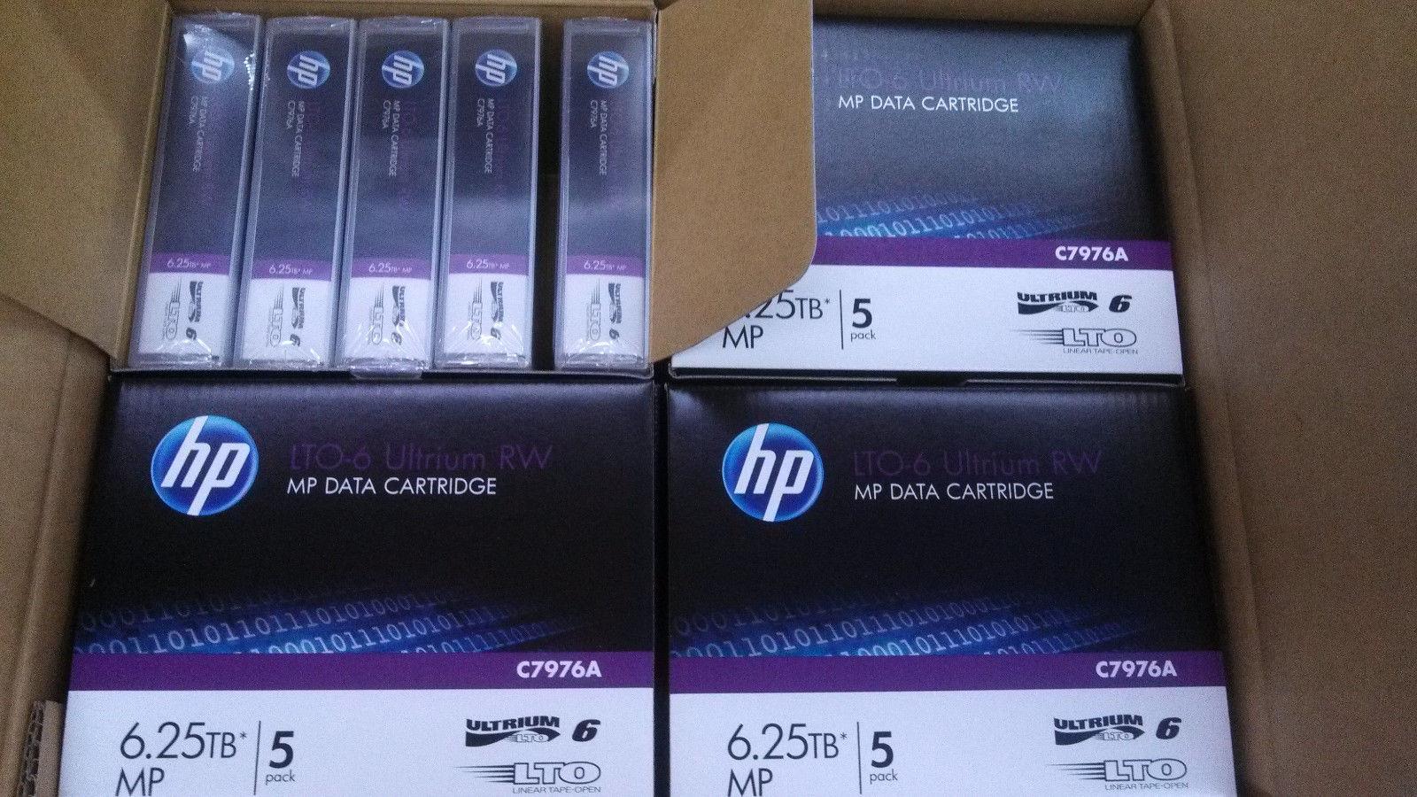 HP C7976A C7976-60000 6.25TB LTO-6 Ultrium Data Cardridge *IN STOCK*
