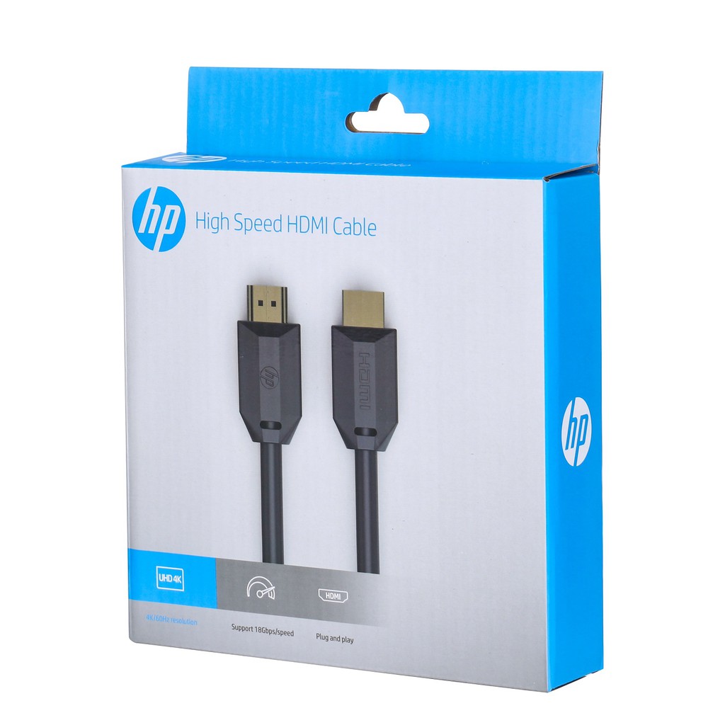 HP DHC-HD01 1m - 3m 24K GOLD PLATED HDMI 2.0 ( HDMI - Type A Male ) HIGH-SPEED