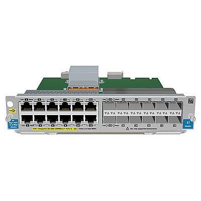 HP Enterprise Gig-T PoE+/12-port SFP v2 zl - Switch - J9637A
