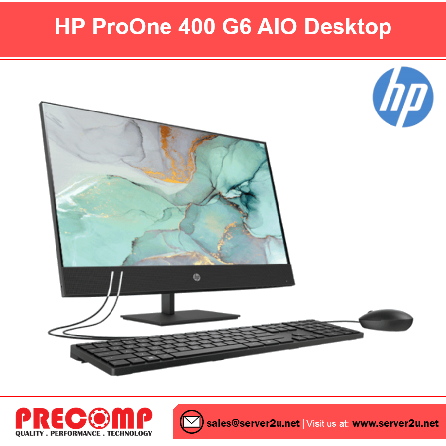 HP ProOne 400 G6 Desktop (i5-10500.8GB.1TB) (31J28PA)