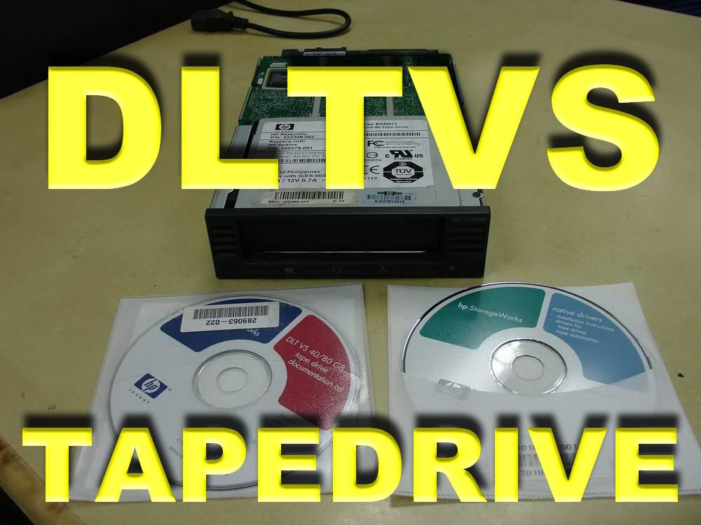 HP STORAGEWORKS DLTVS 80 TAPE DRIVE ( 40/80GB )
