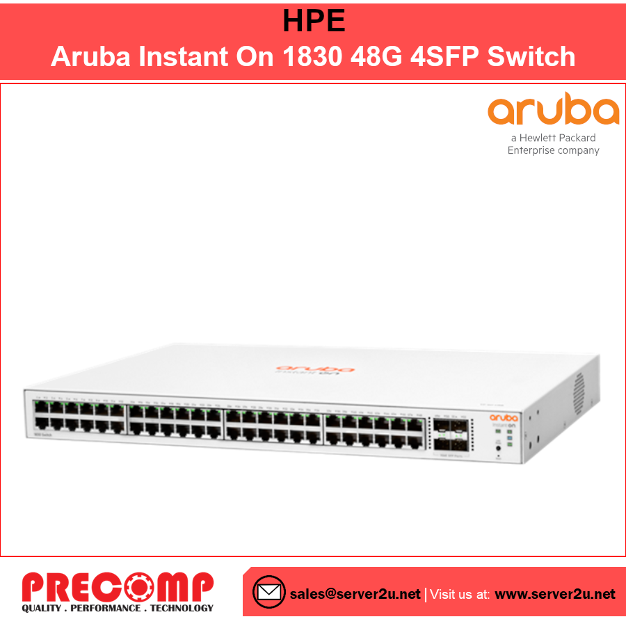 HPE Aruba Instant On 1830 48G 4SFP Switch (JL814A)