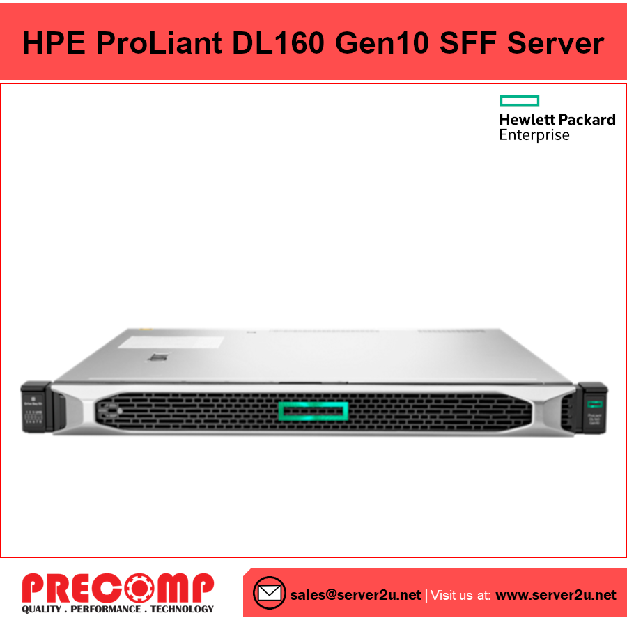HPE ProLiant DL160 Gen10 SFF Server (S4208.16GB.480GB)
