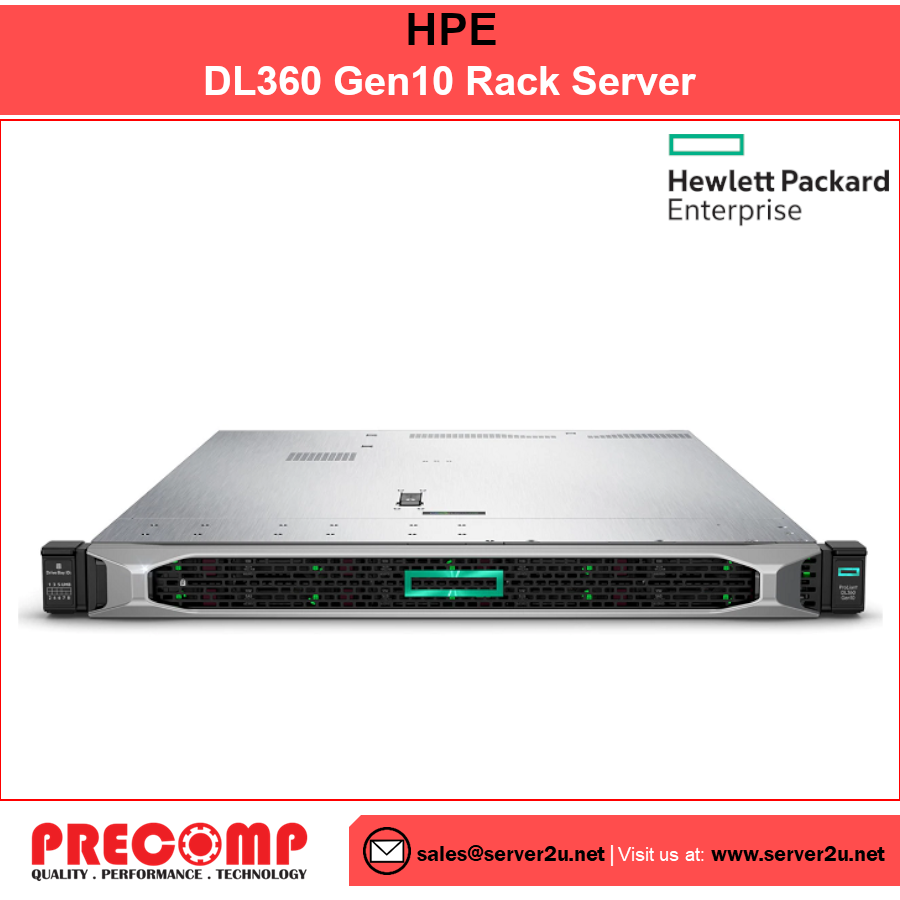 HPE Proliant DL360 Gen10 Silver 4214R Server (S4214R.16GB.3x600GB)