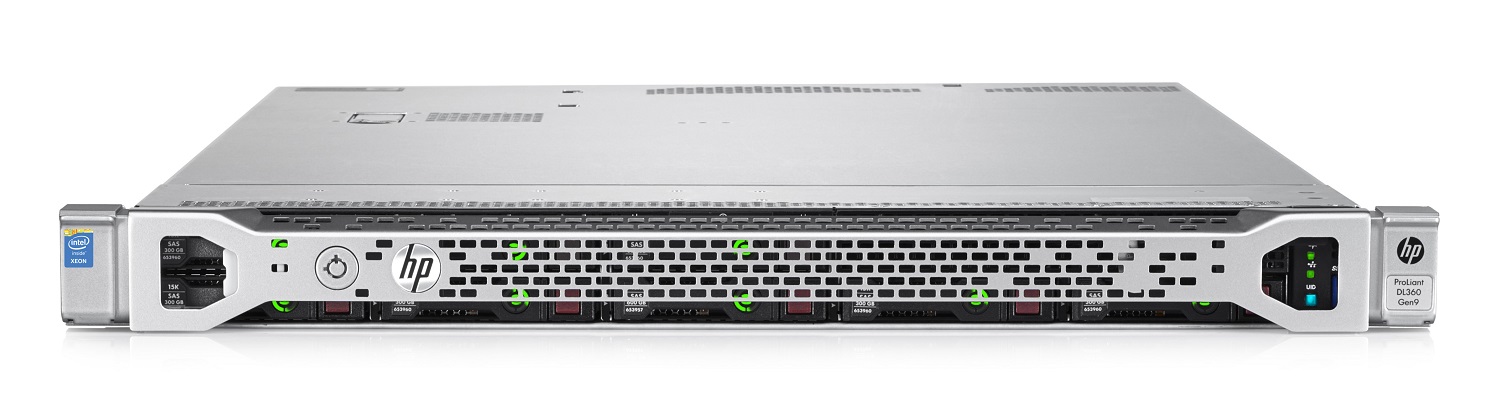 HPE ProLiant DL360 Gen9 Server (2xE52696v4.320GB.9.6TB)