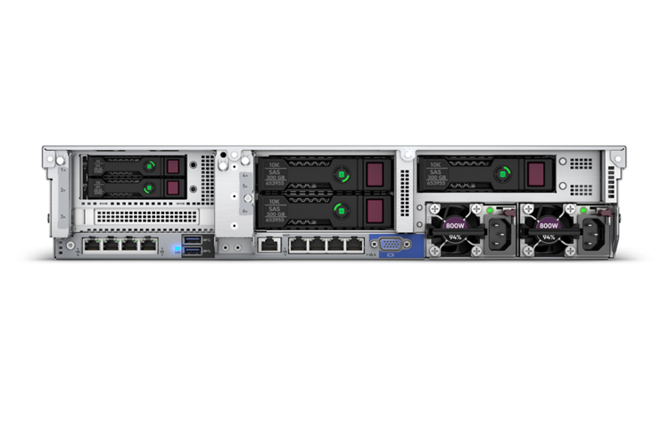 HPE Proliant DL380 Gen10 Silver 4208 Server (S4208.16GB.3x600GB)