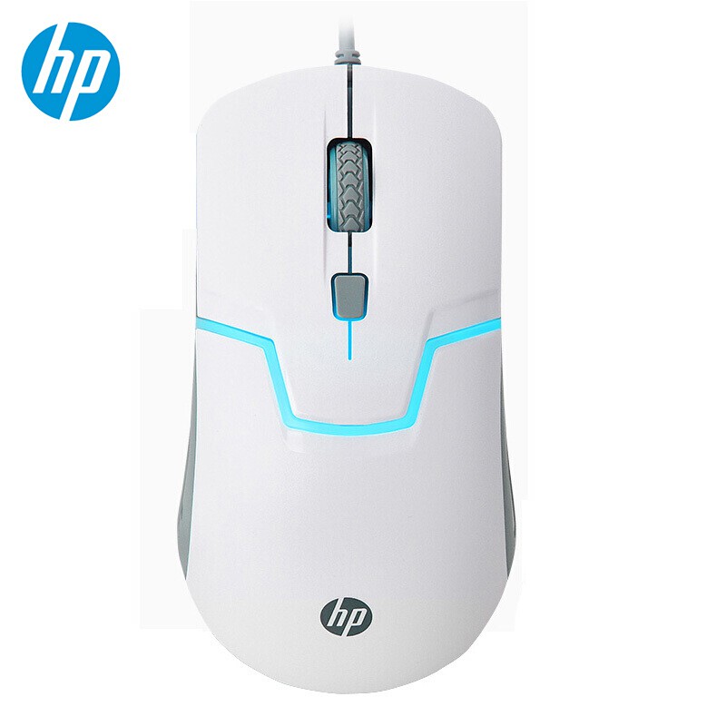 HPM100 Mouse Optical 1600DPI USB Mice Laptop PC General Backlight Mouse