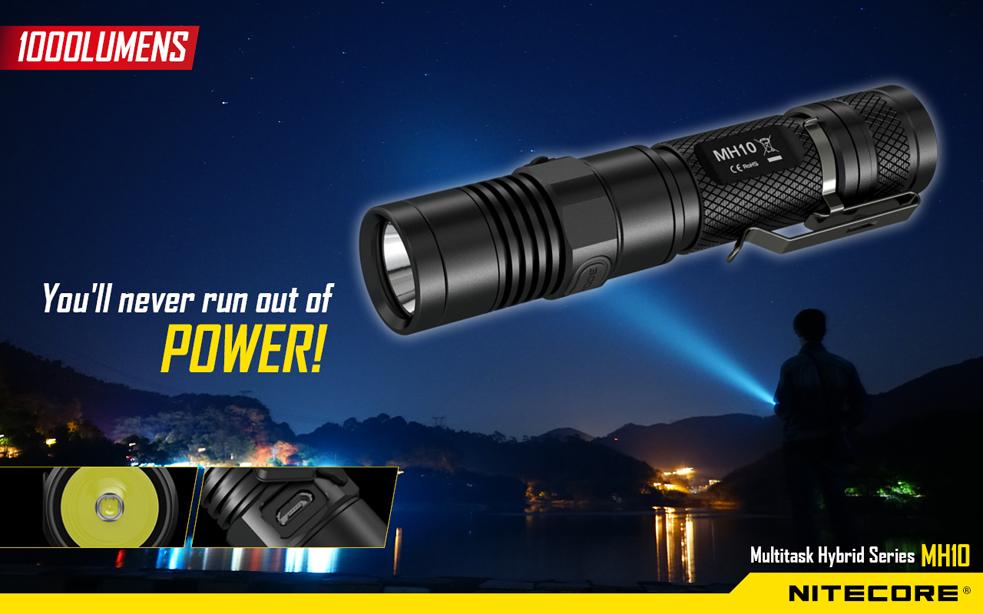 Taskulamppu Nitecore MH10 - Käsi ja taskulamput - 9932059 - 1