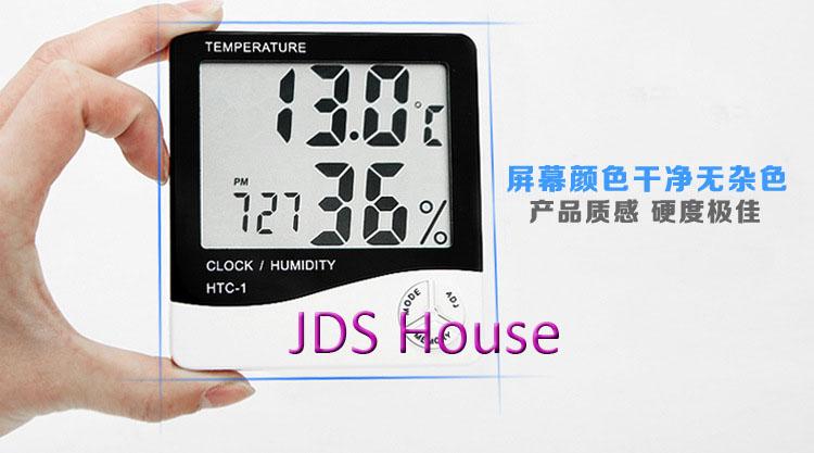HTC-1 LCD Digital Temperature Humidity Meter Thermometer