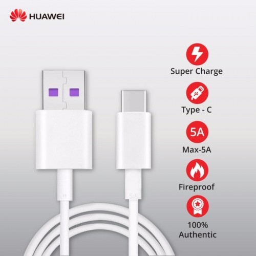 Huawei AP71 Type-C Cable 5.0A Fast Charging Data Cable 1M