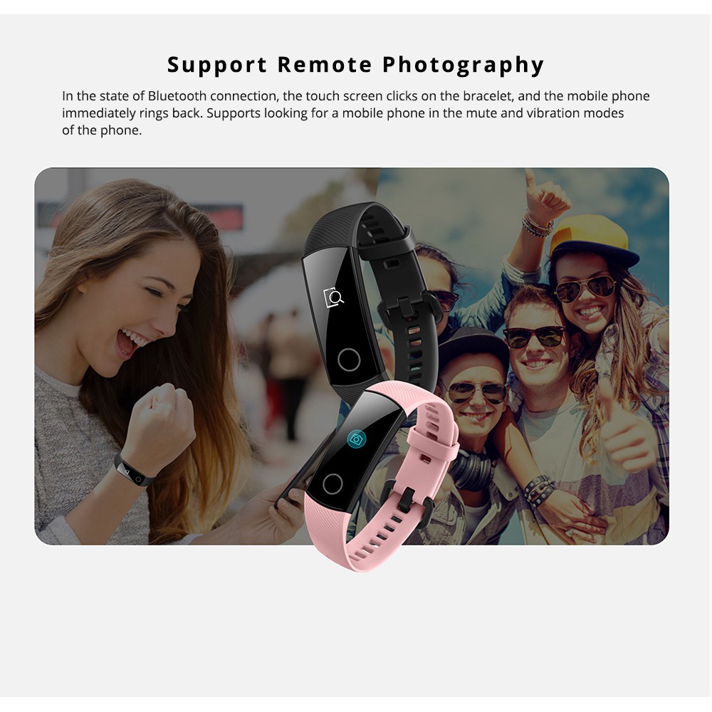 Huawei Honor Band 4 Fitness band 0.95Inch AMOLED Touch Color Screen