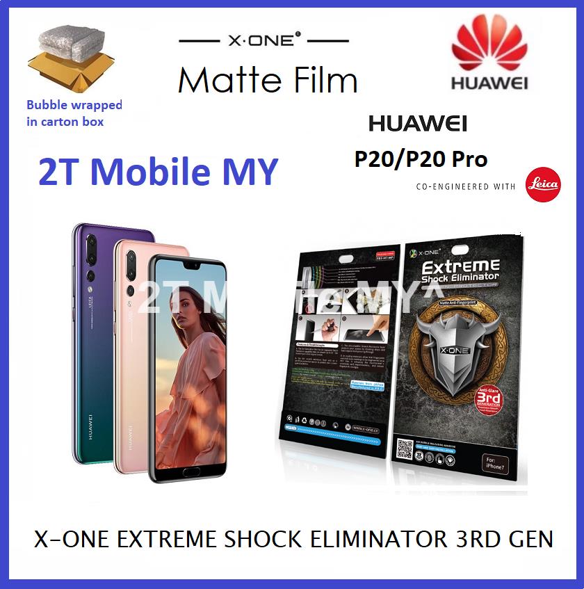 Huawei P20 / P20 Pro X-One Extreme Matte Anti-Fingerprint Screen